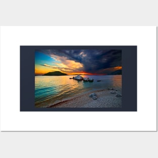 Northern Sporades Sunset Posters and Art